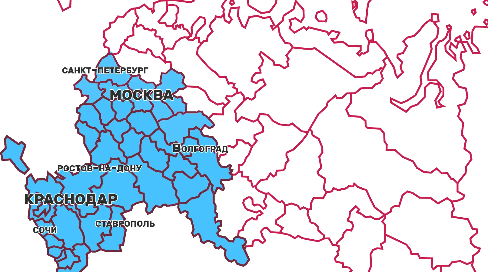 Карта в Краснознаменске